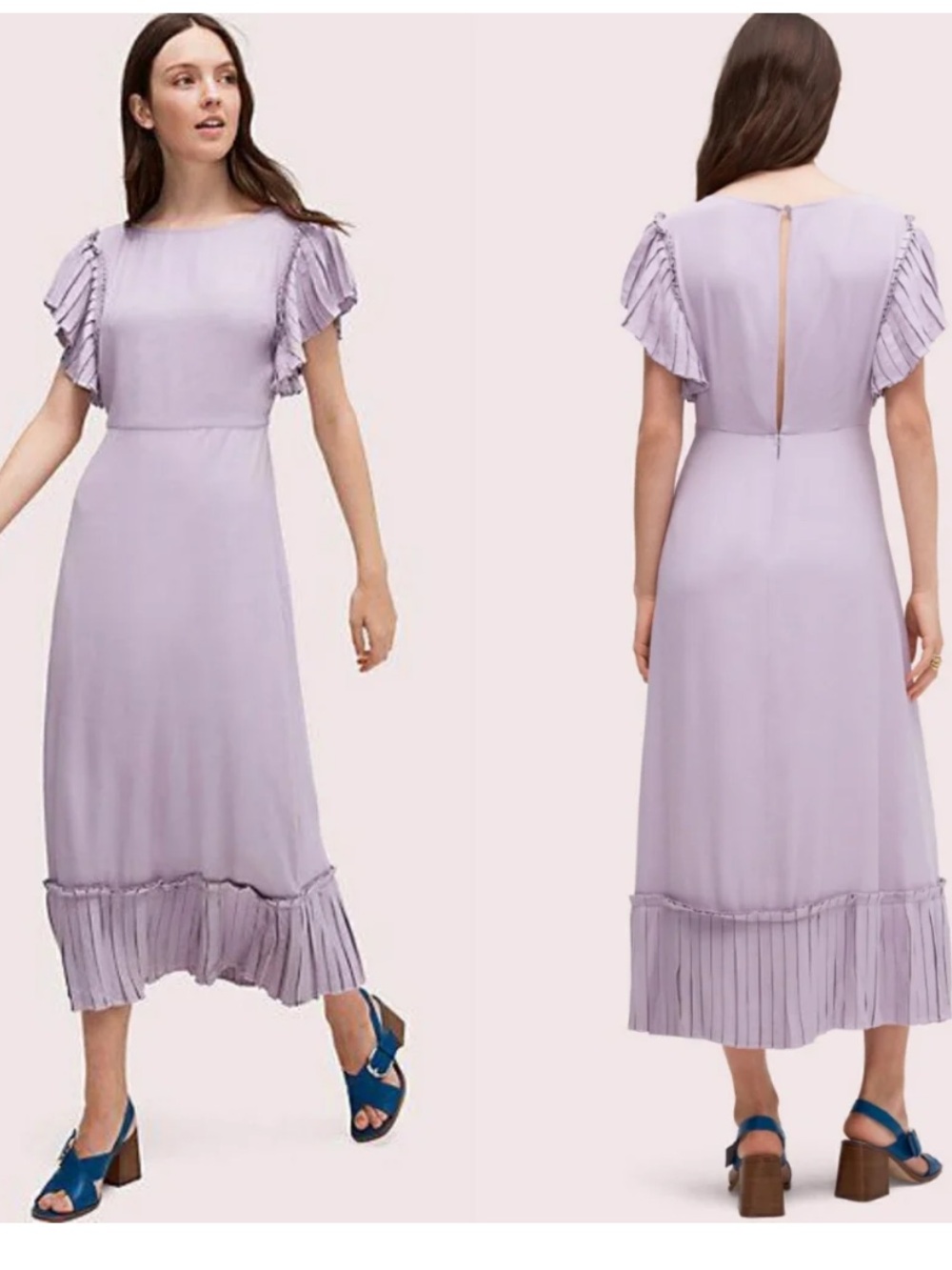 KATE SPADE Lavender Midi Dress